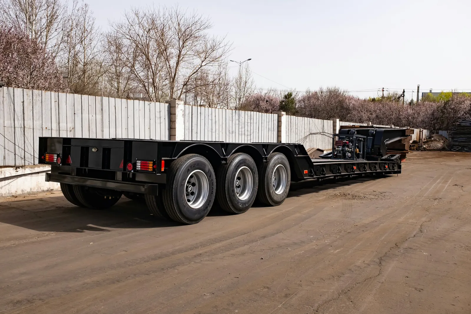 A long trailer for long loads